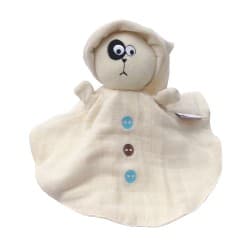Doudou-Marionnette Loulou en coton Bio