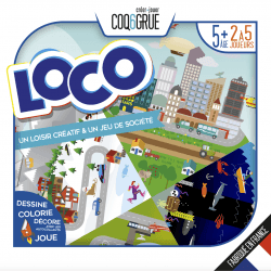 Loco - Jeu de Plateau Créatif - Coq6grue