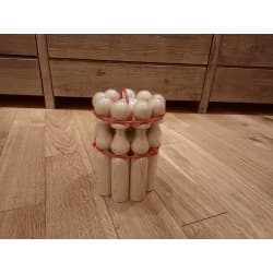 Quilles Bois laqué 24cm