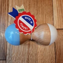 Hochet Bleu-Blanc - Vilac
