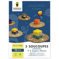 6 Soucoupes Volantes Frisbee à Fabriquer - Pirouette Cacahouète