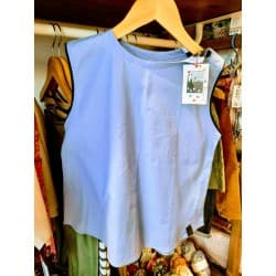 Chemise Charonne bleue - Ouvrage Paris 6-7 ans