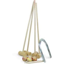 Croquet junior en bois - 4 joueurs - Vilac