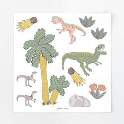 Jeu de 52 magnets "Dinosaures" - Ferflex