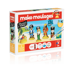 Pirates à bord (5 moules) - Mako moulages