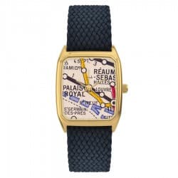 Montre Signature Palais Royal - LAPS Bleu nuit
