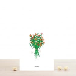 Carte 2 volets "Suzanne" - Atelier Bobbie