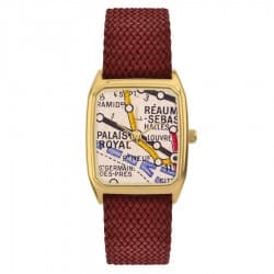 Montre Signature Palais Royal - LAPS Rouge