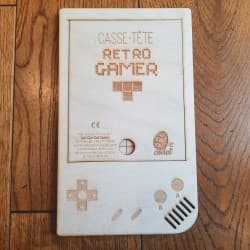 Casse-tête "Game-boïs" Tétris, 100% bois