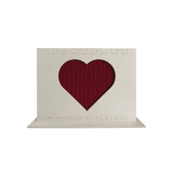 Set de tissage "Cœur" - Cartonne
