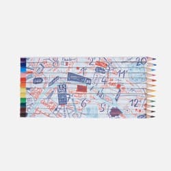 Crayons de couleur "Arrondissements" - Les Parisettes