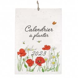 Calendrier 2023 à planter - "Fleurs"