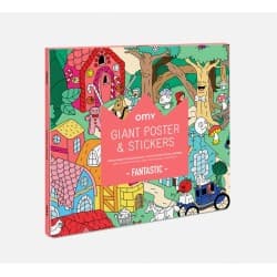 Poster "Fantastic" + 100 Autocollants - OMY