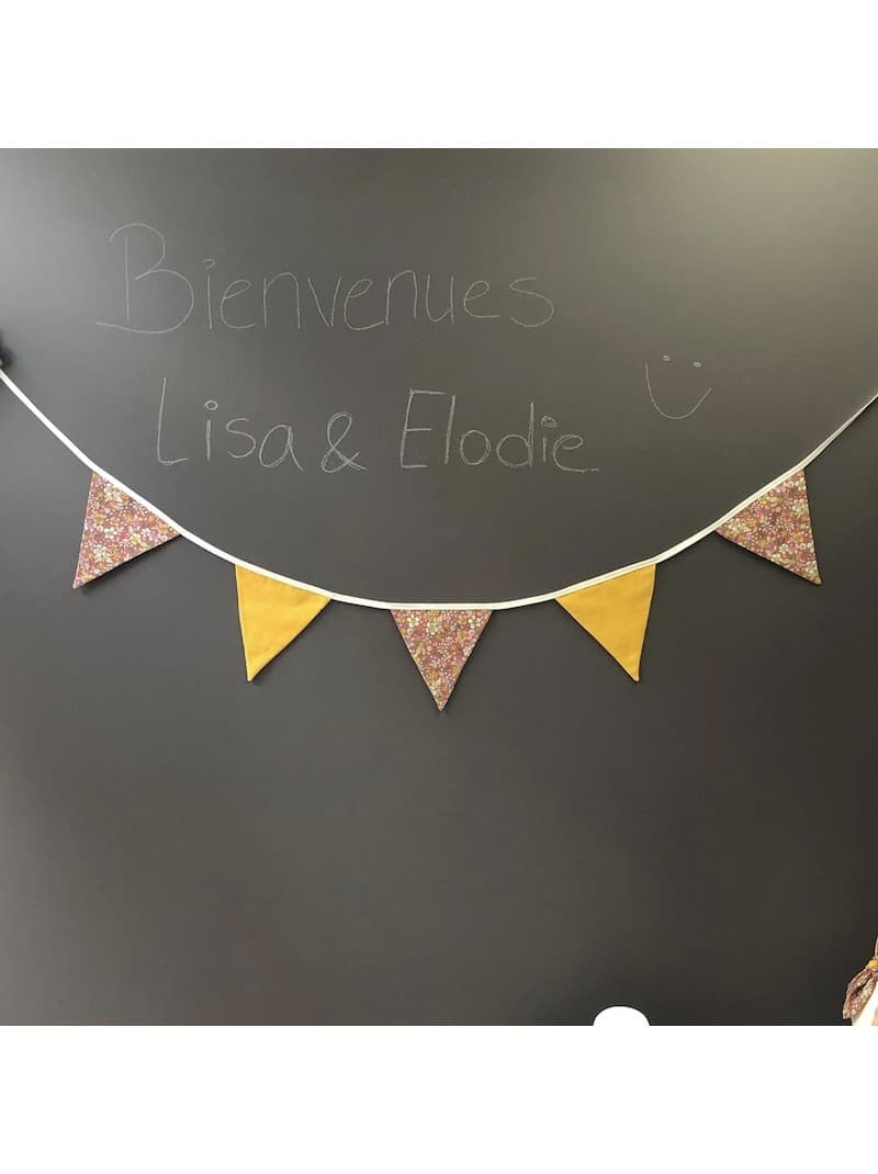 Guirlande de fanions Lisa