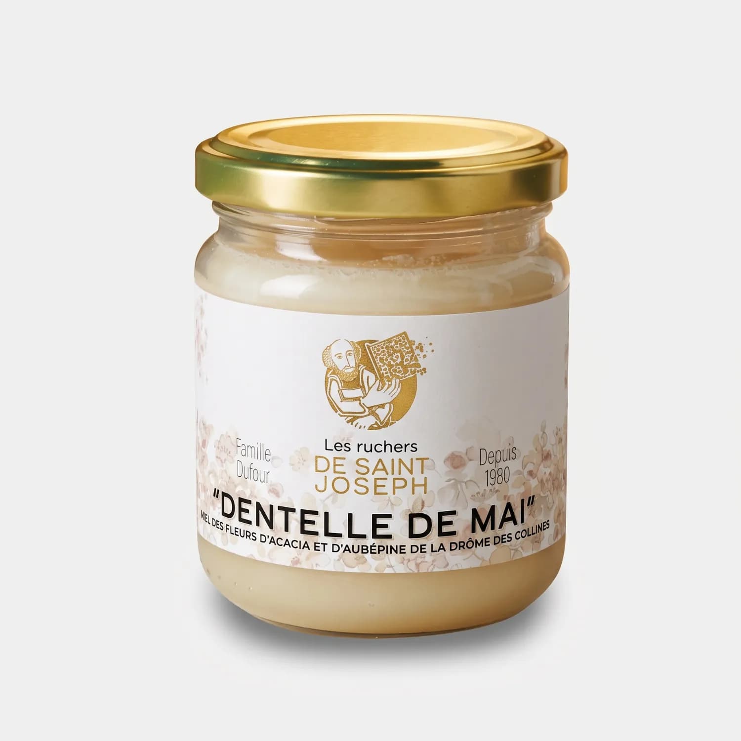Miel d'aubépine et d'acacia « Dentelle de mai »