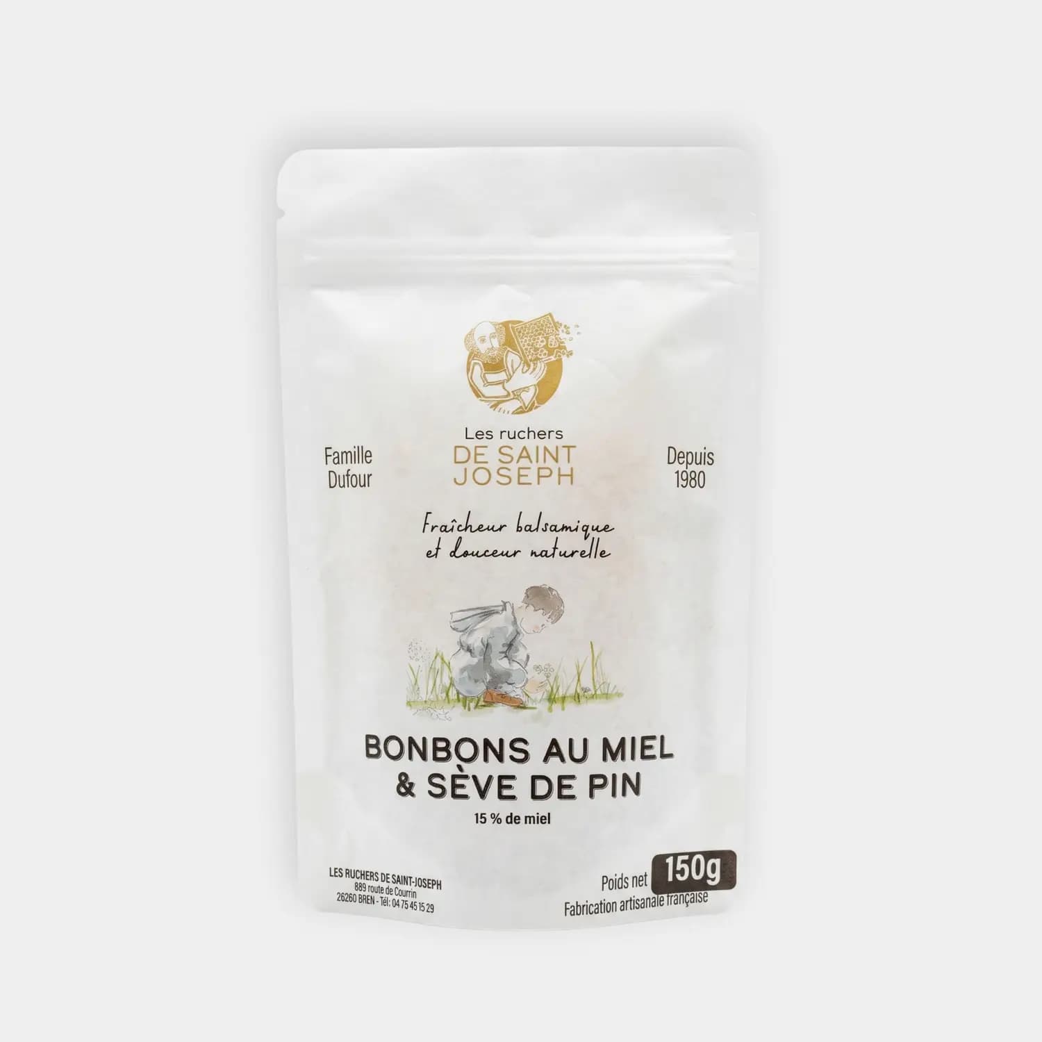 Bonbons au miel seve de pin