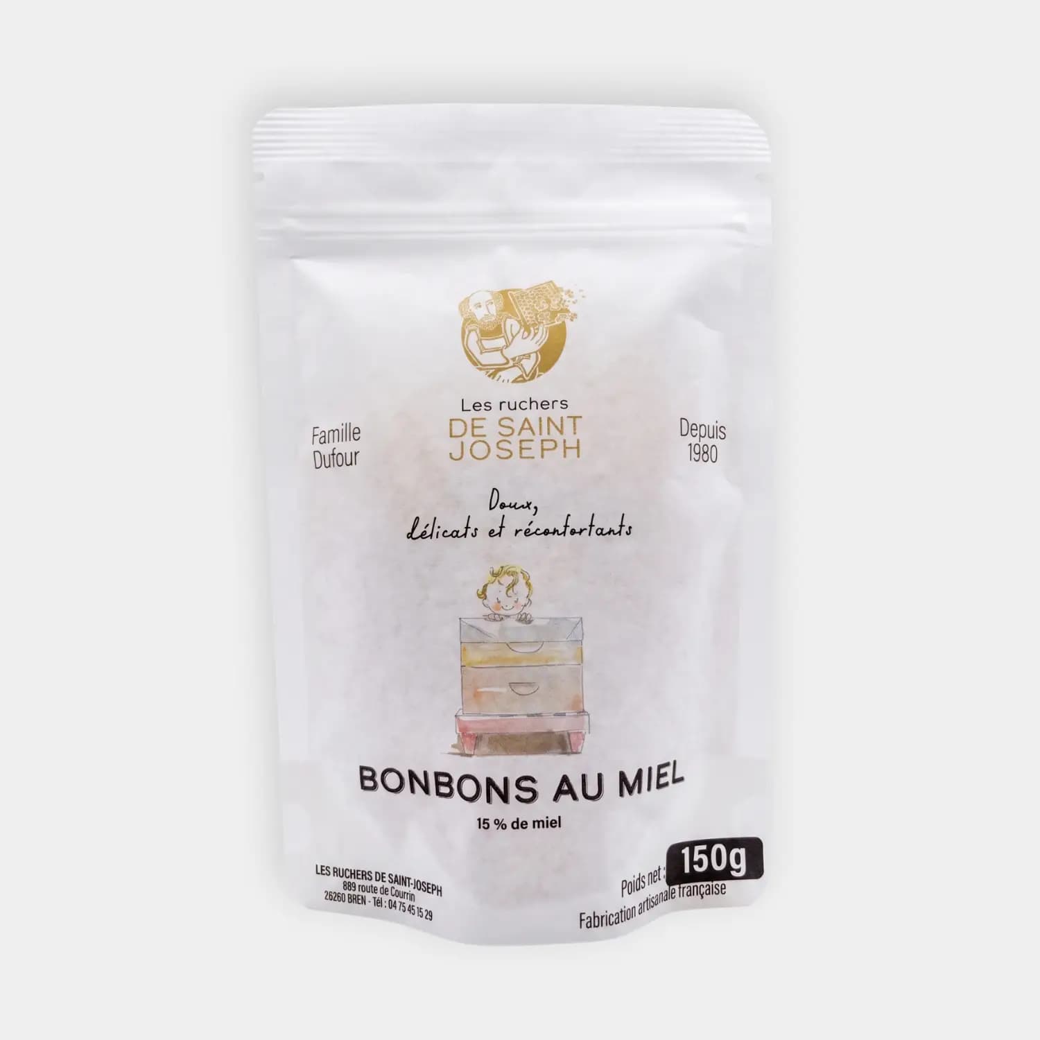 Bonbons au miel nature