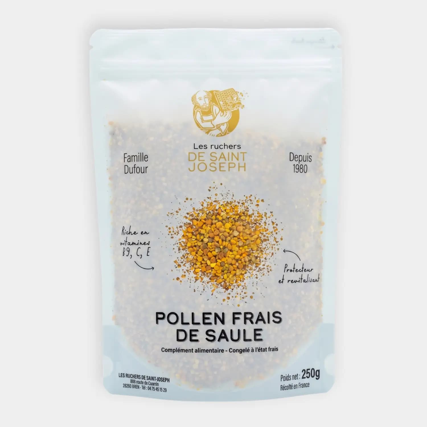 Pollen de saule frais