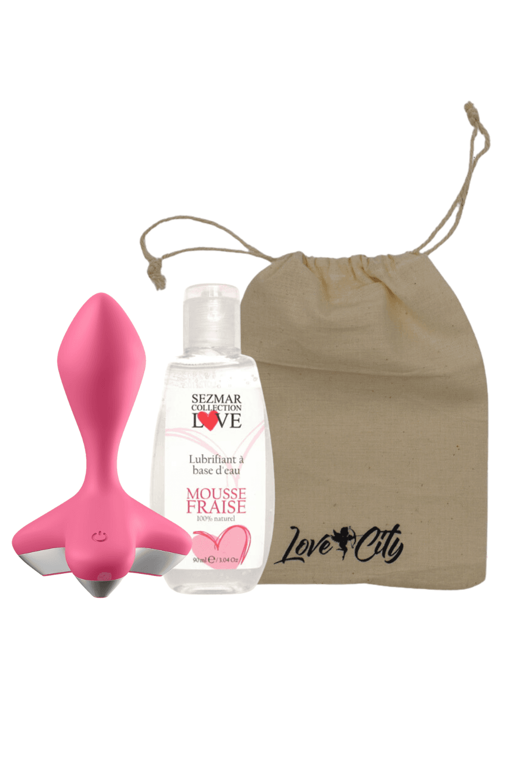 Offre duo Vibromasseur anal + Lubrifiant 90ml