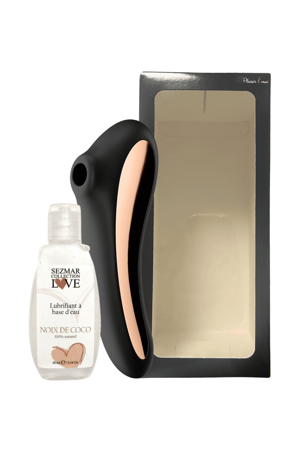 Offre duo Vibromasseur 2en1 + Lubrifiant 90ML