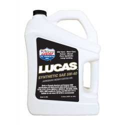 Huile moteur 5W 40 Synthèse Lucas Oil 5 L