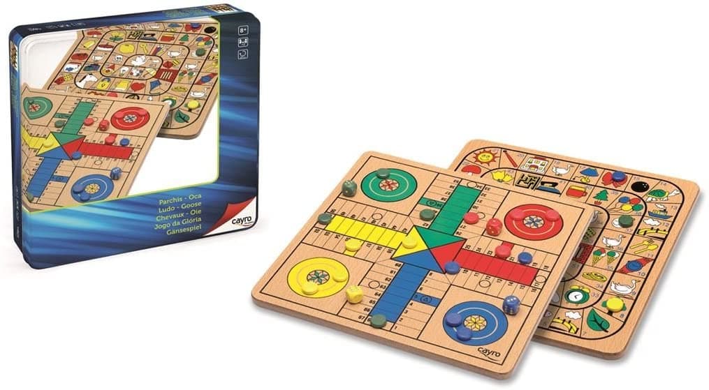 Jeu de Dada et de l'Oie en Bois