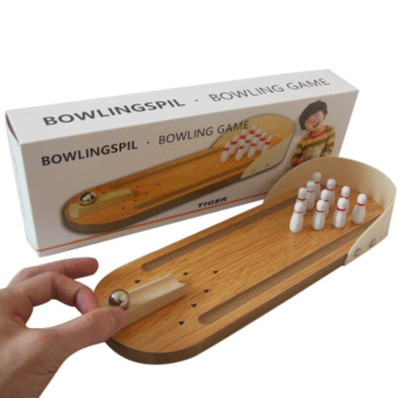 Mini Bowling en Bois