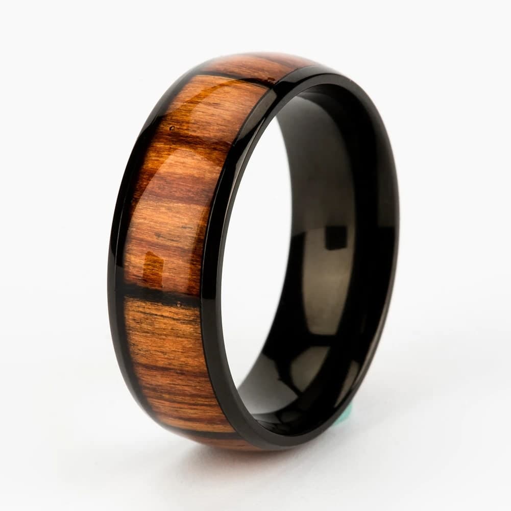 Bague en Bois Précieux 9.5