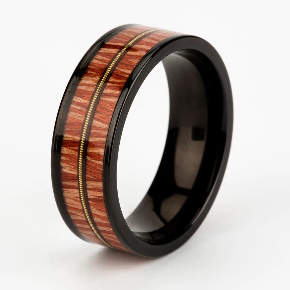 Bague en Bois et Résine 6.5