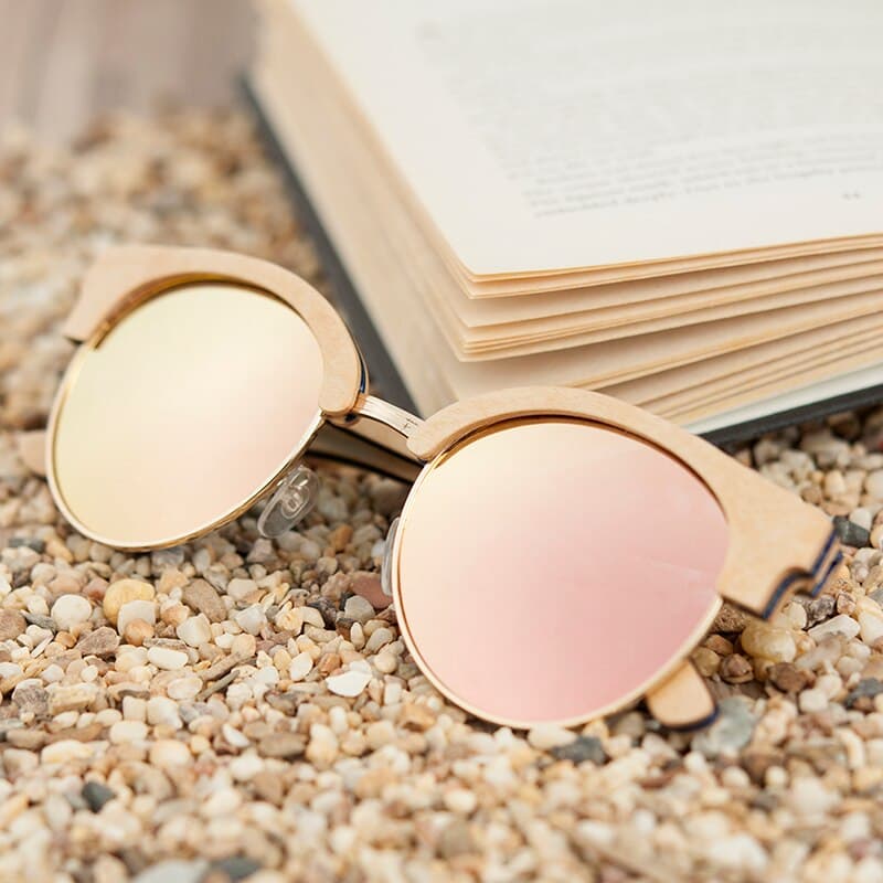 Lunettes de Soleil en Bois Polarisée