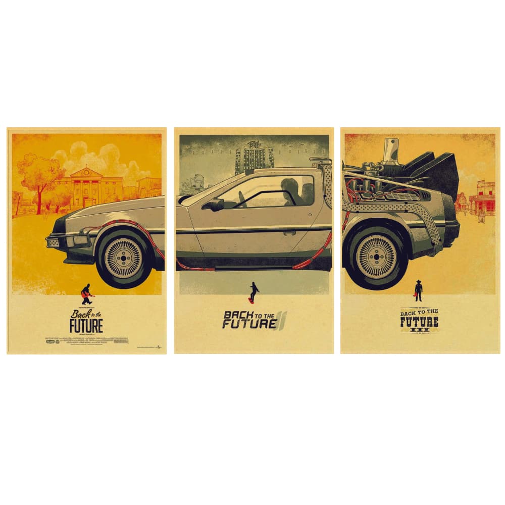 Affiche Retour Vers le Futur