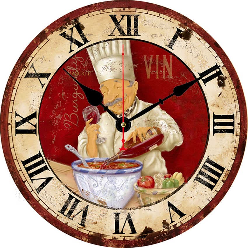 Horloge Murale Cuisine 15CM
