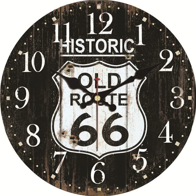 Horloge Murale Route 66 15CM
