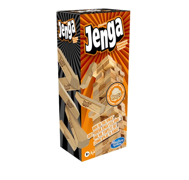 Jeu de Société en Bois Jenga Hasbro