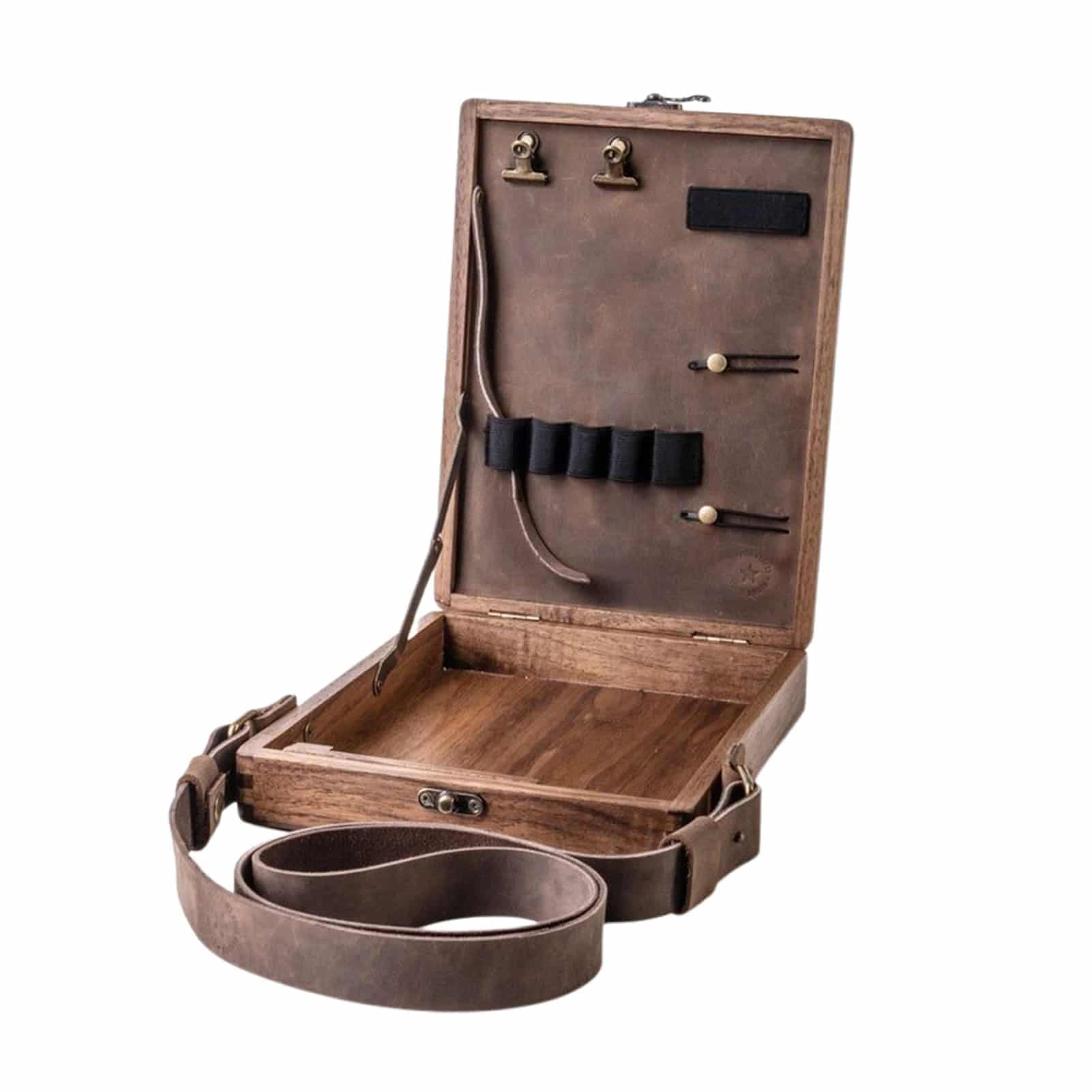 Sac à bandoulière multi-fonction en bois