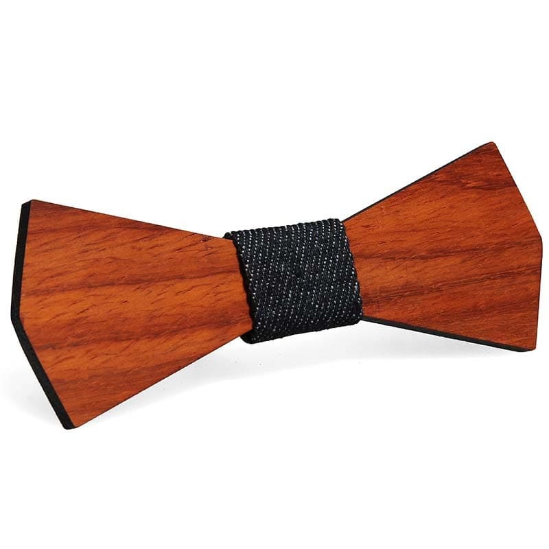 Nœud Papillon classique en Bois, Réglable