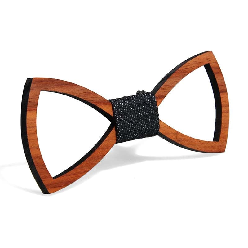 Nœud Papillon en Bois moderne