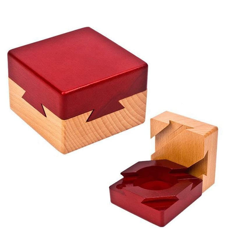 Boîte magique Montessori en bois pour enfants
