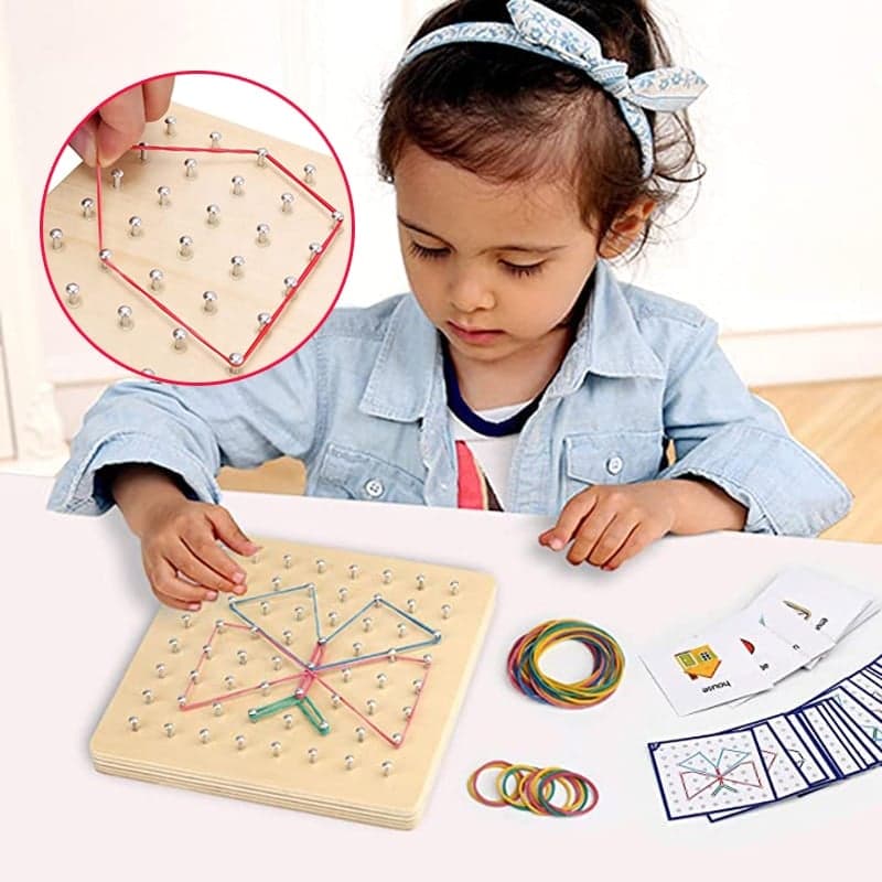 Jouet éducatif en bois pour enfants
