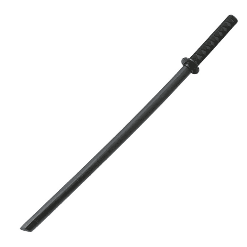 Katana en Bois Noir de Style Samouraï