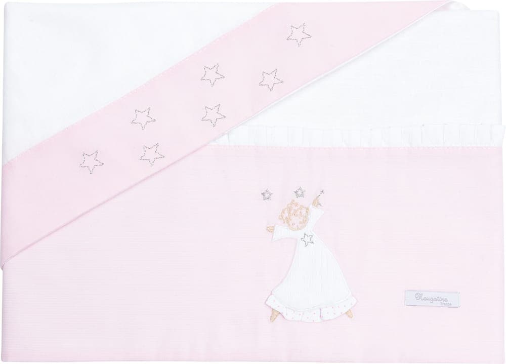 Parure de Berceau Fille Rose Ange