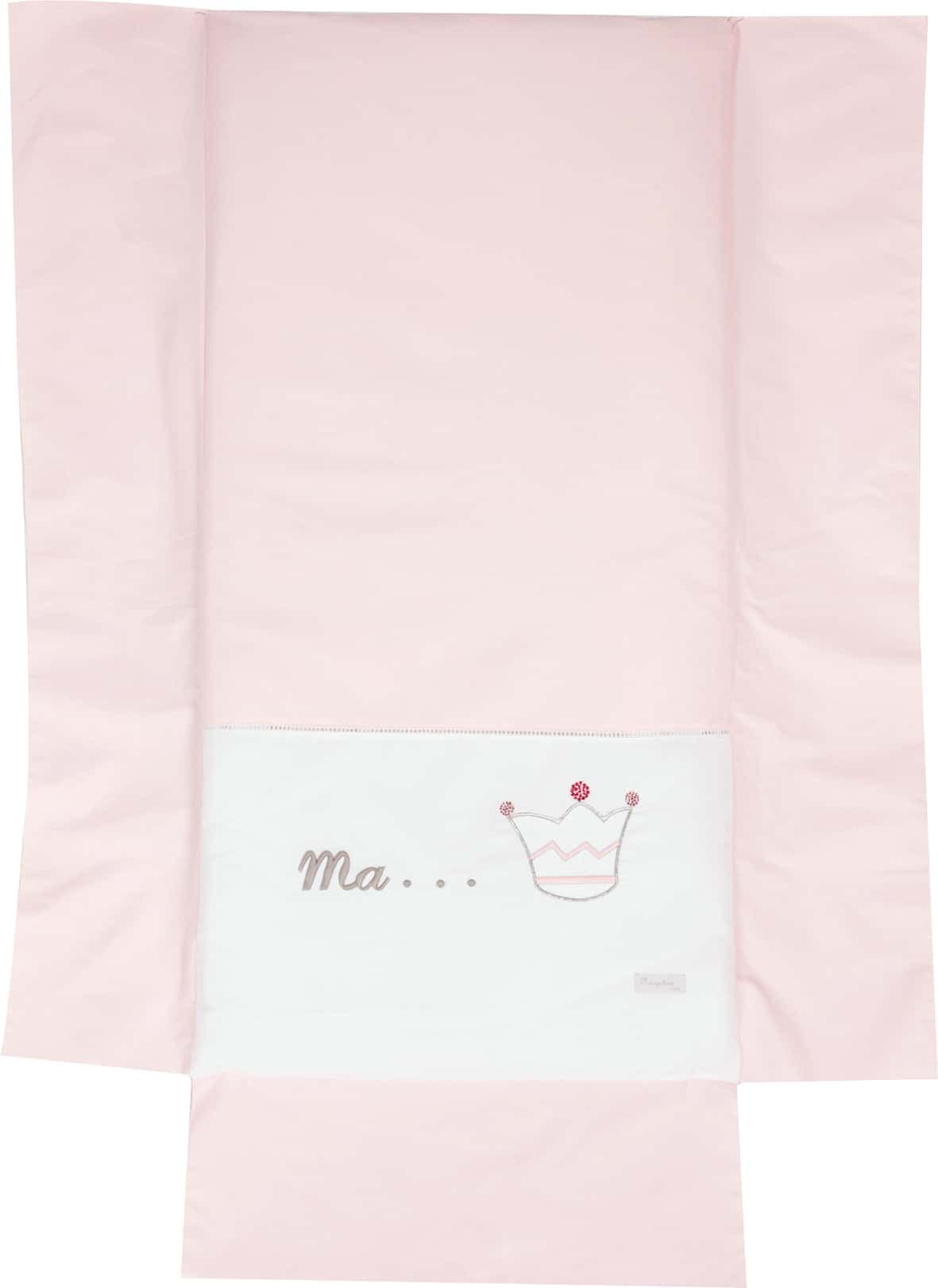 Édredon Bébé Fille Rose Princesse 60X120 AVEC COUETTE