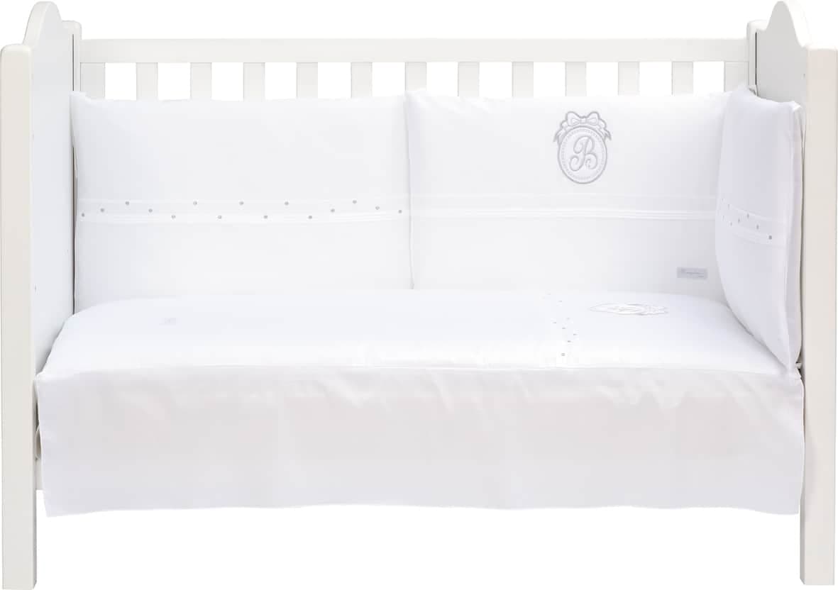 Édredon bébé Déhoussable Blanc Pure 70X140 SANS COUETTE