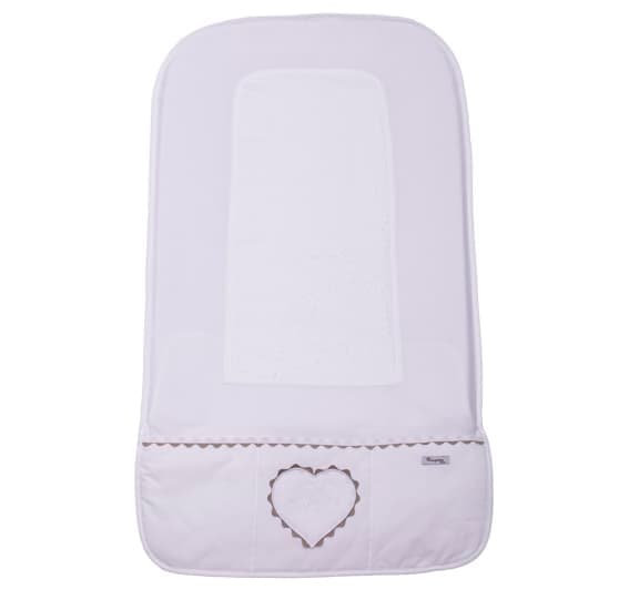 Matelas à langer Emma Blanc