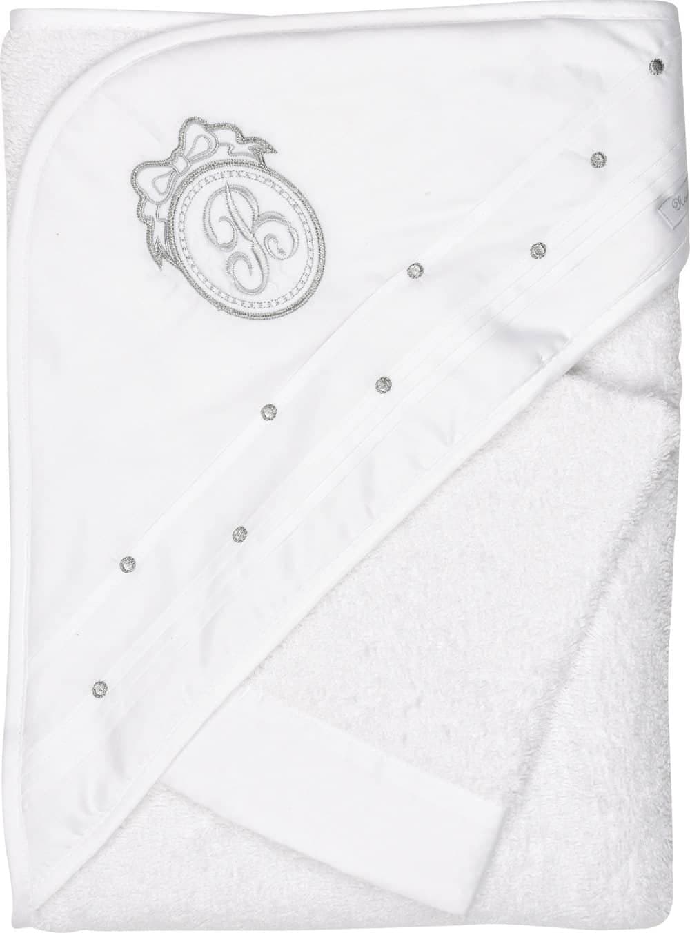 Cape de bain bébé Chic Blanc Pure