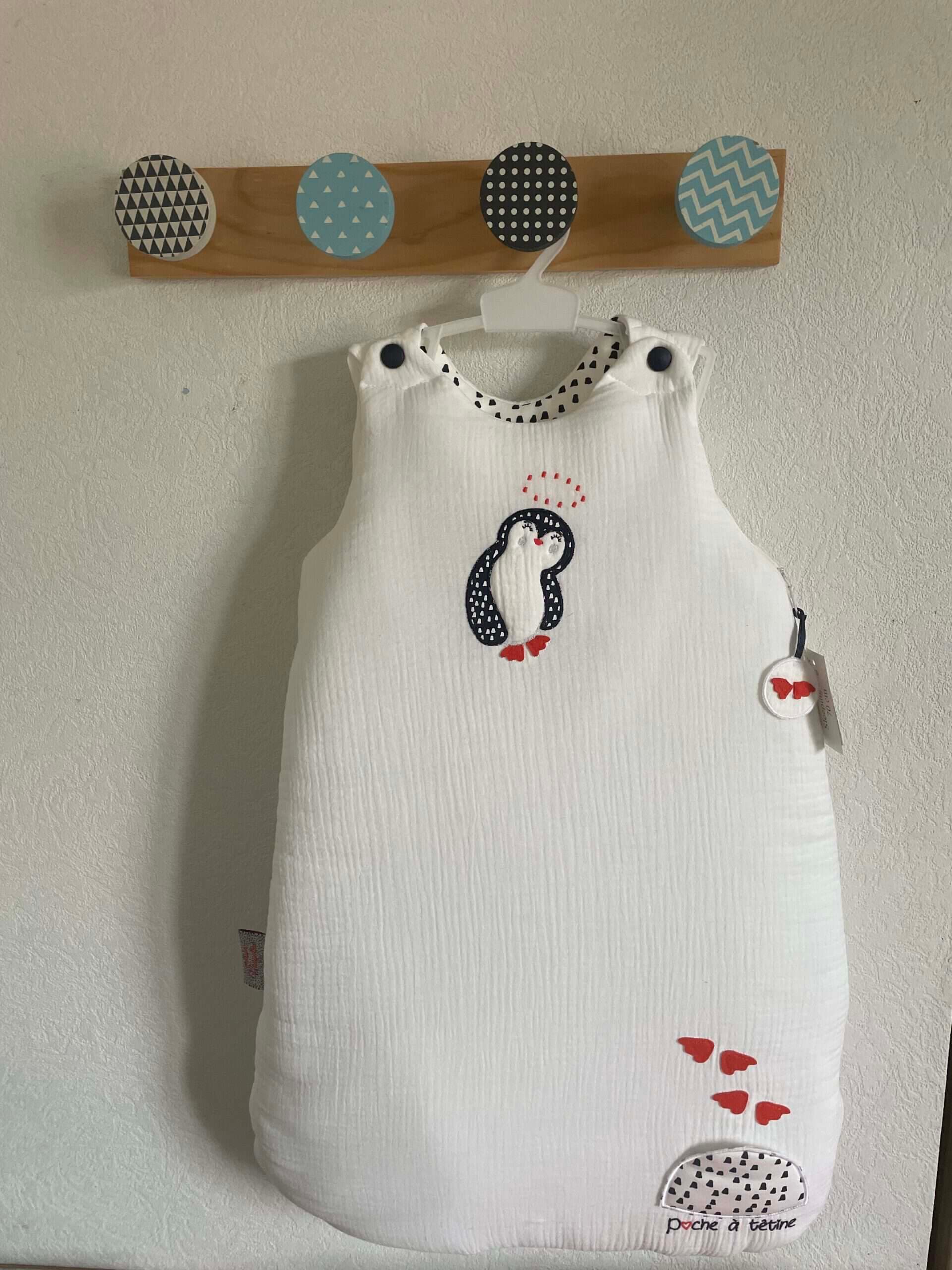 Gigoteuse hiver 0-6 Mois pingouin