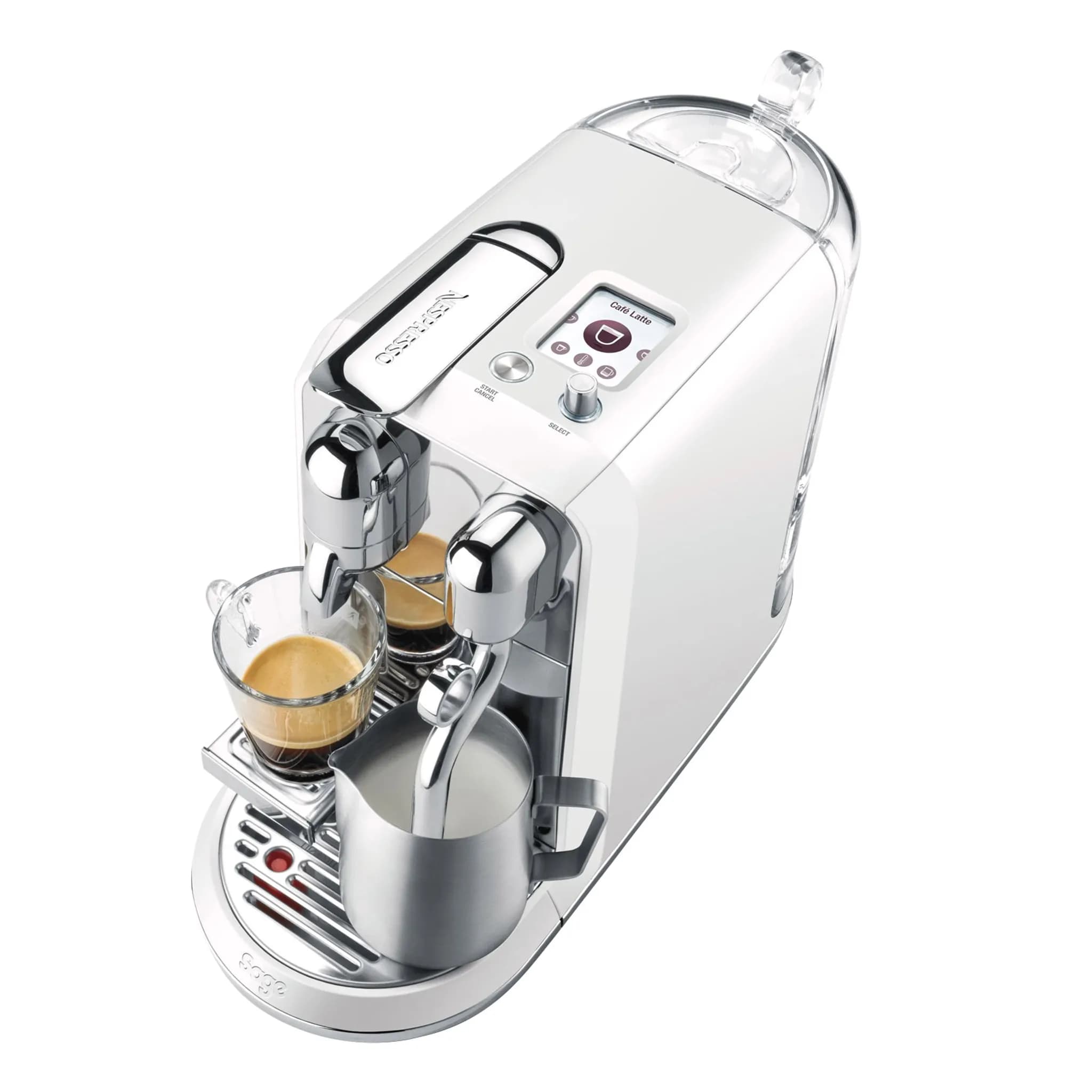 Sage Nespresso Maschine Creatista Plus matt weiß