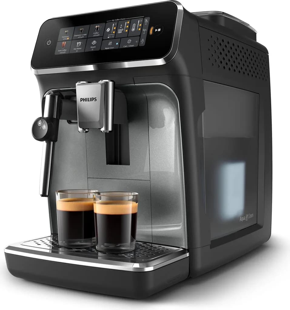 Philips Kaffeevollautomat Serie 3300, 5 Kaffeeeinstellungen, Touch-Display, schwarz