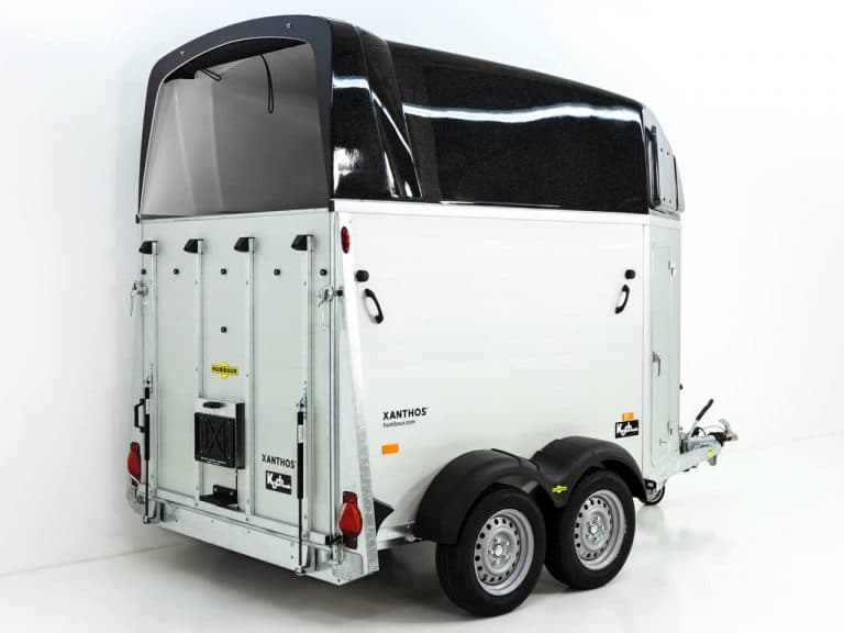 Humbaur Pferdeanhänger XANTHOS 2400|Heckklappen/Türen Kombi-Neu