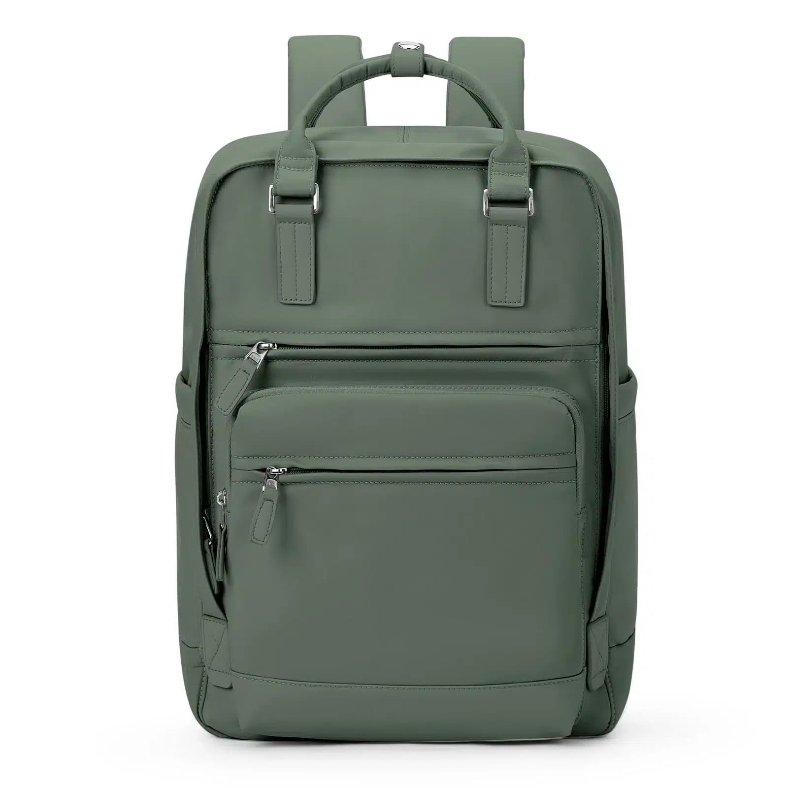 Minimalistische Rugzak met Meerdere Vakken (Model: Groen)